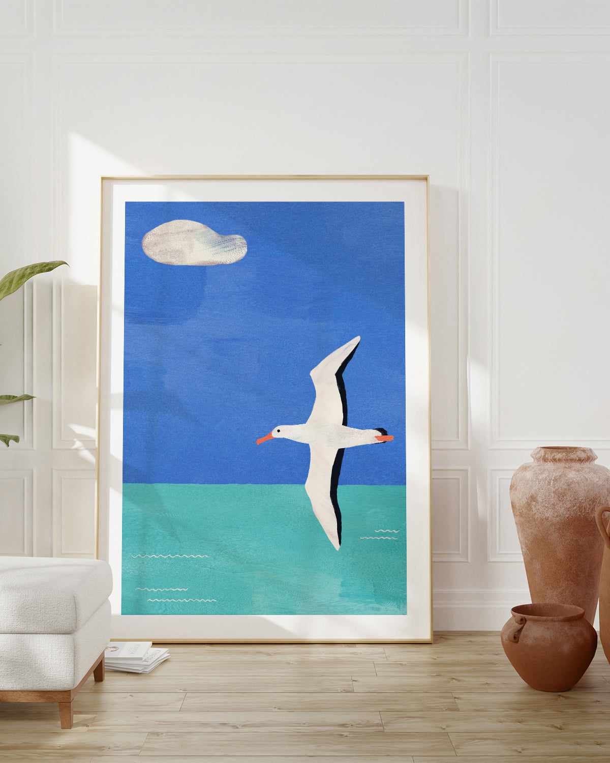 Albatross & the Cloud by Henry Rivers Art Print