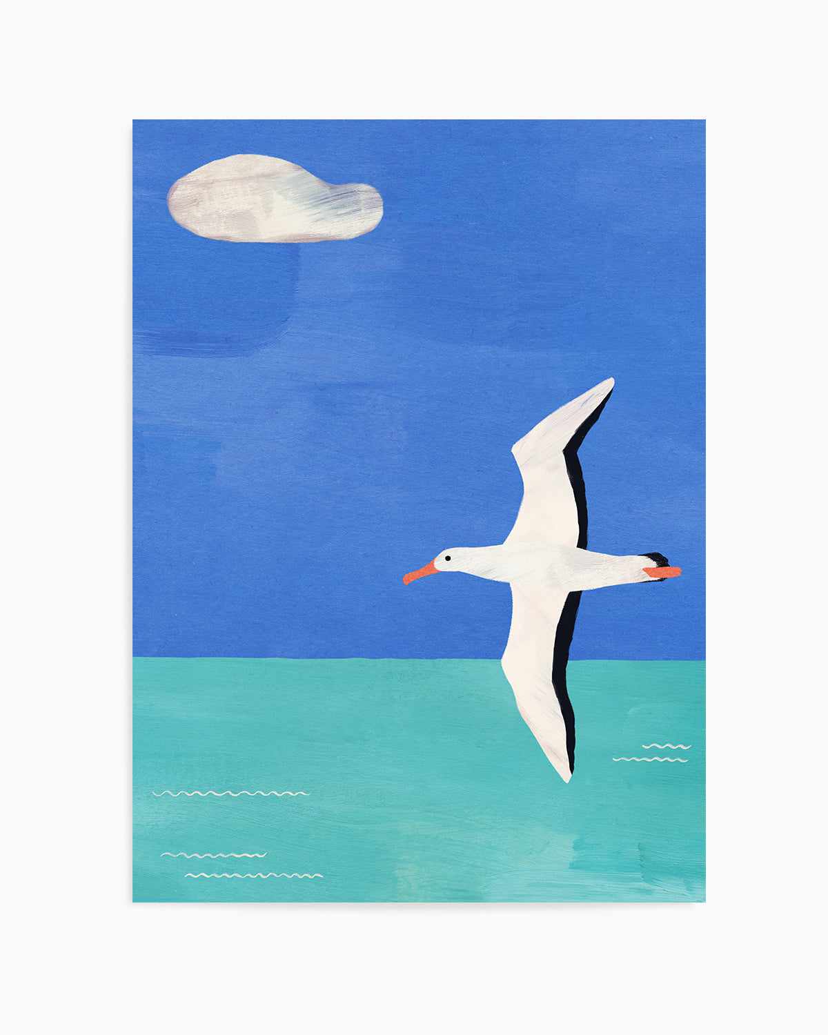 Albatross & the Cloud by Henry Rivers Art Print