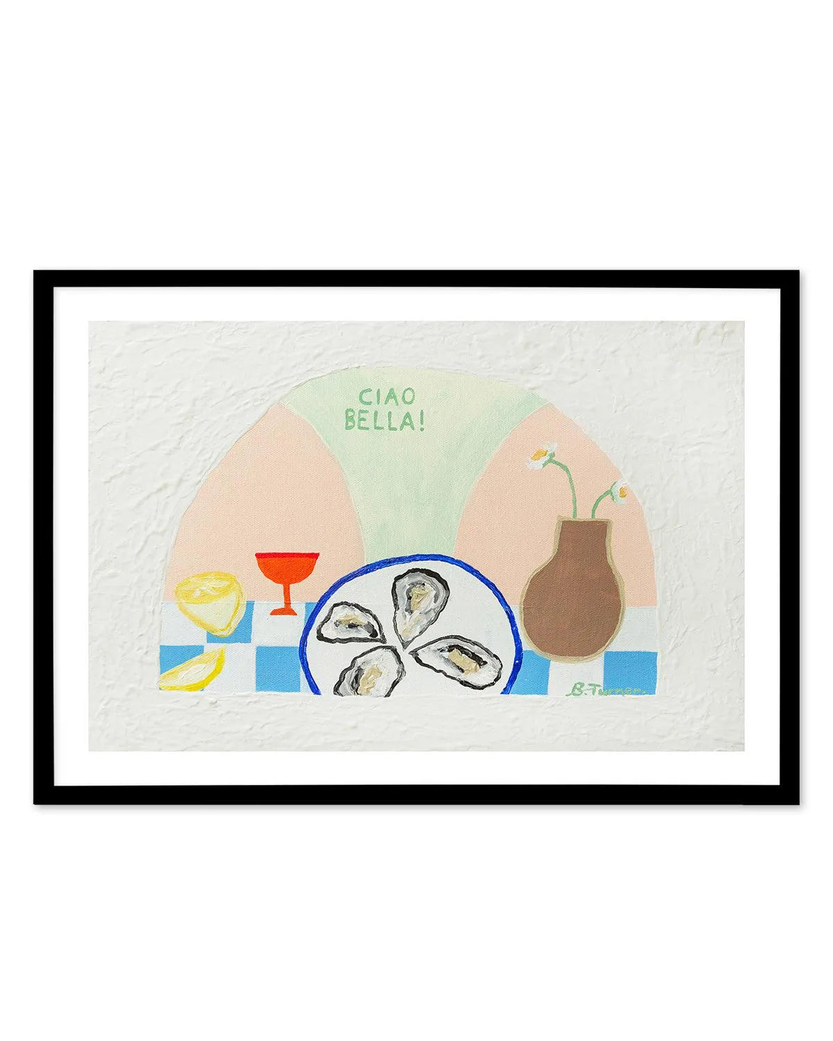 Alfresco by Britney Turner Art Print from Olive et Oriel where you can shop wallpaper and artworks online