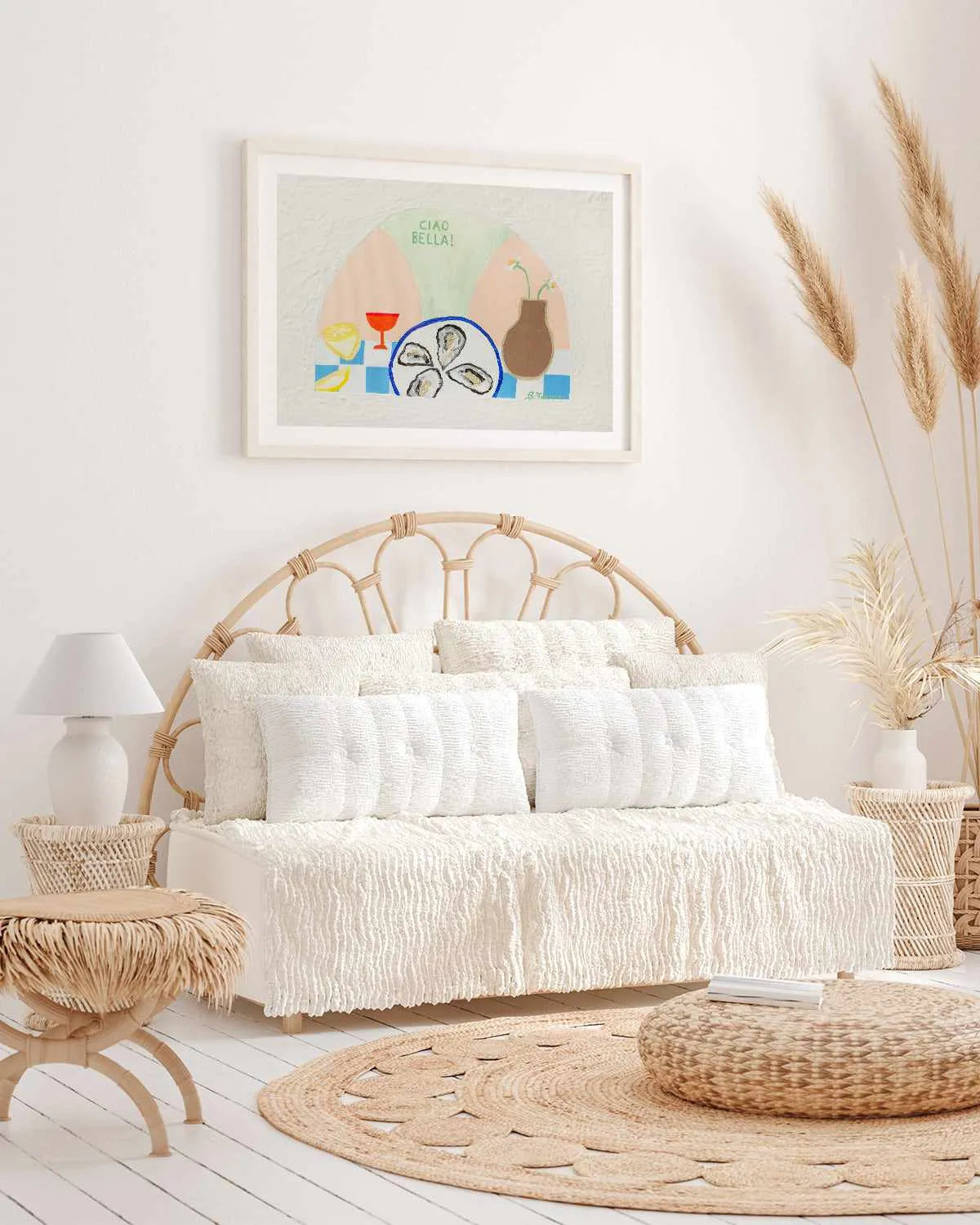 Alfresco by Britney Turner Art Print from Olive et Oriel where you can shop wallpaper and artworks online