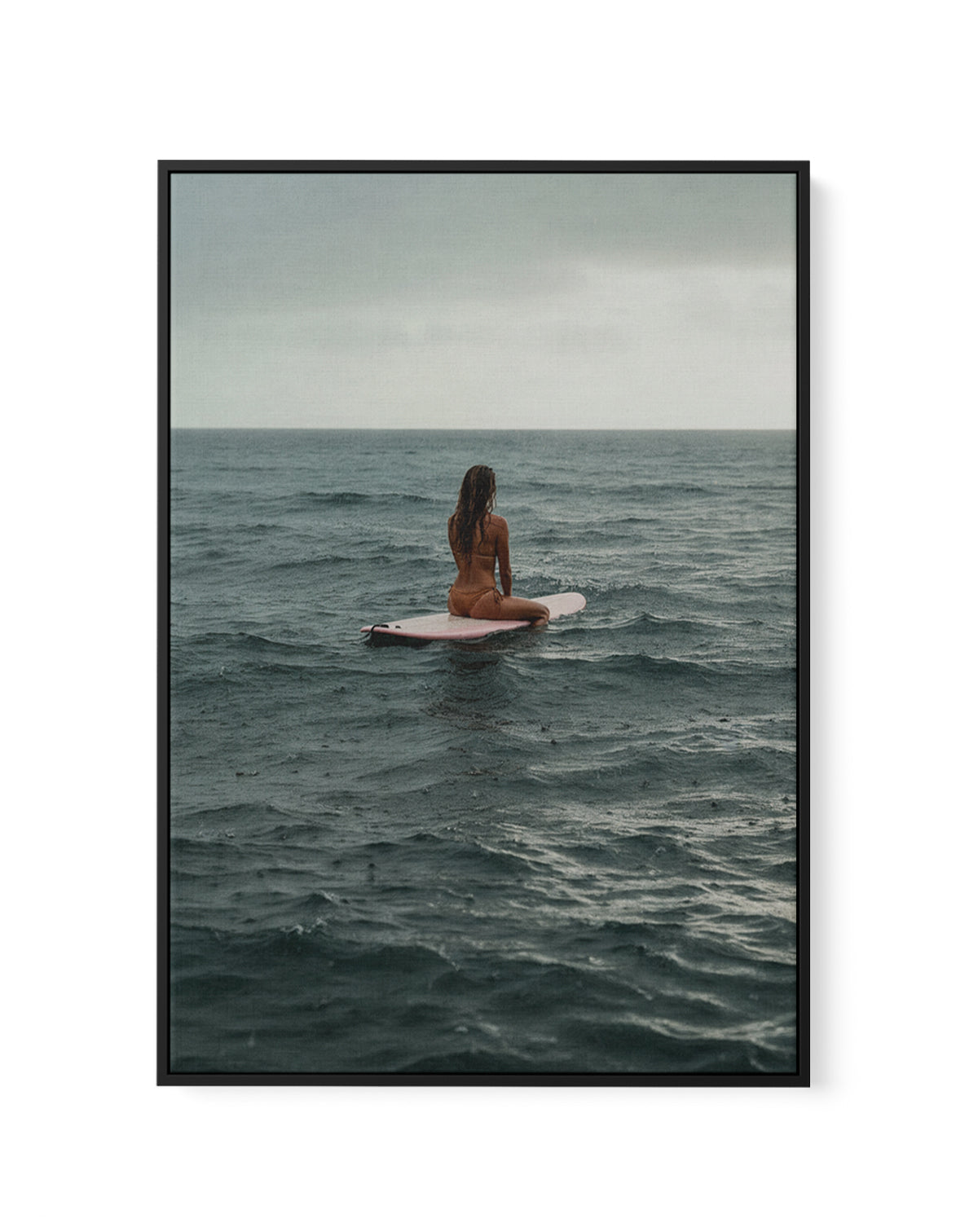 All Rain No Surf | Framed Canvas Art Print from Olive et Oriel where you can shop wallpaper and artworks online