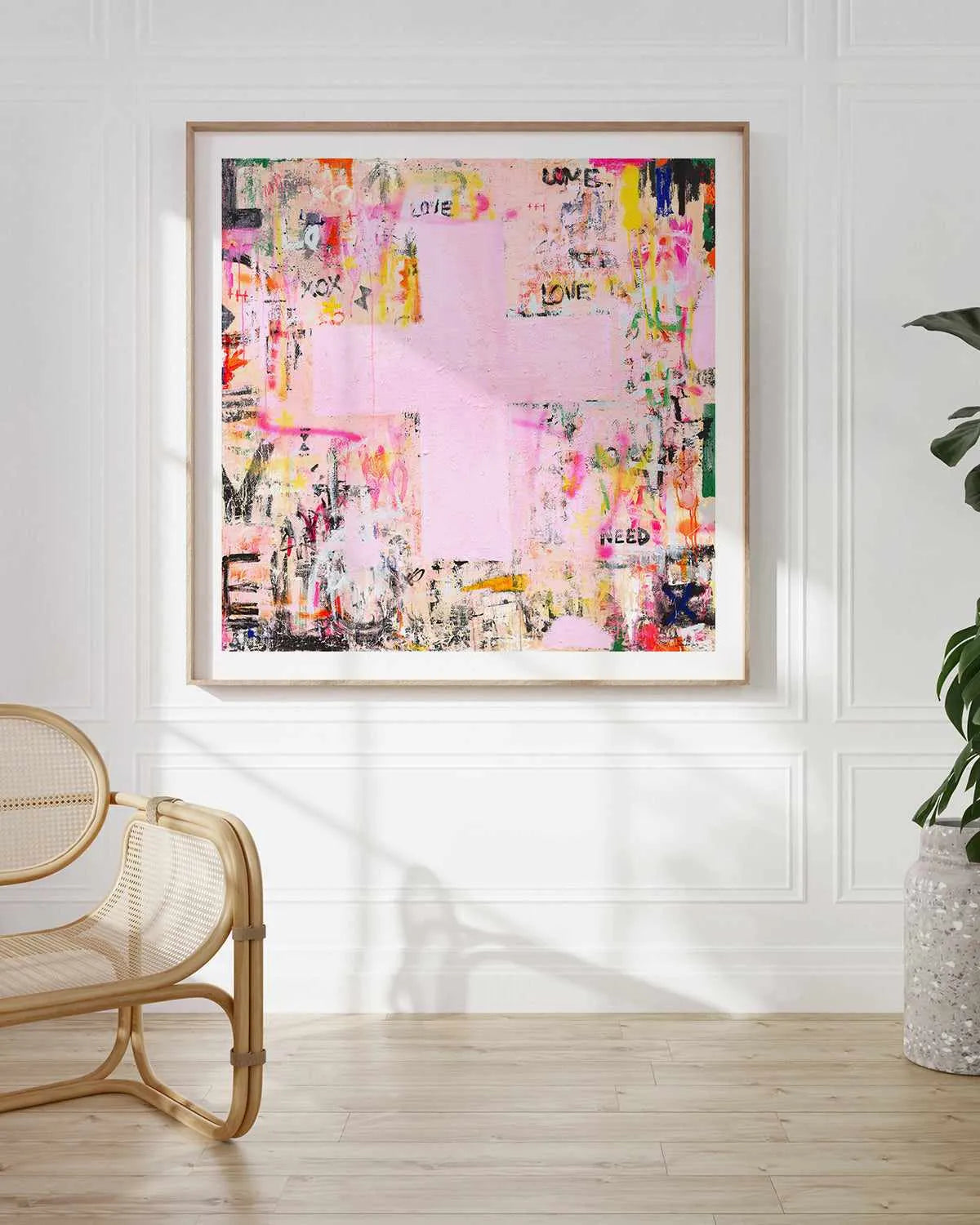 All You Need Is Love by Jackie Green | Art Print from Olive et Oriel where you can shop wallpaper and artworks online