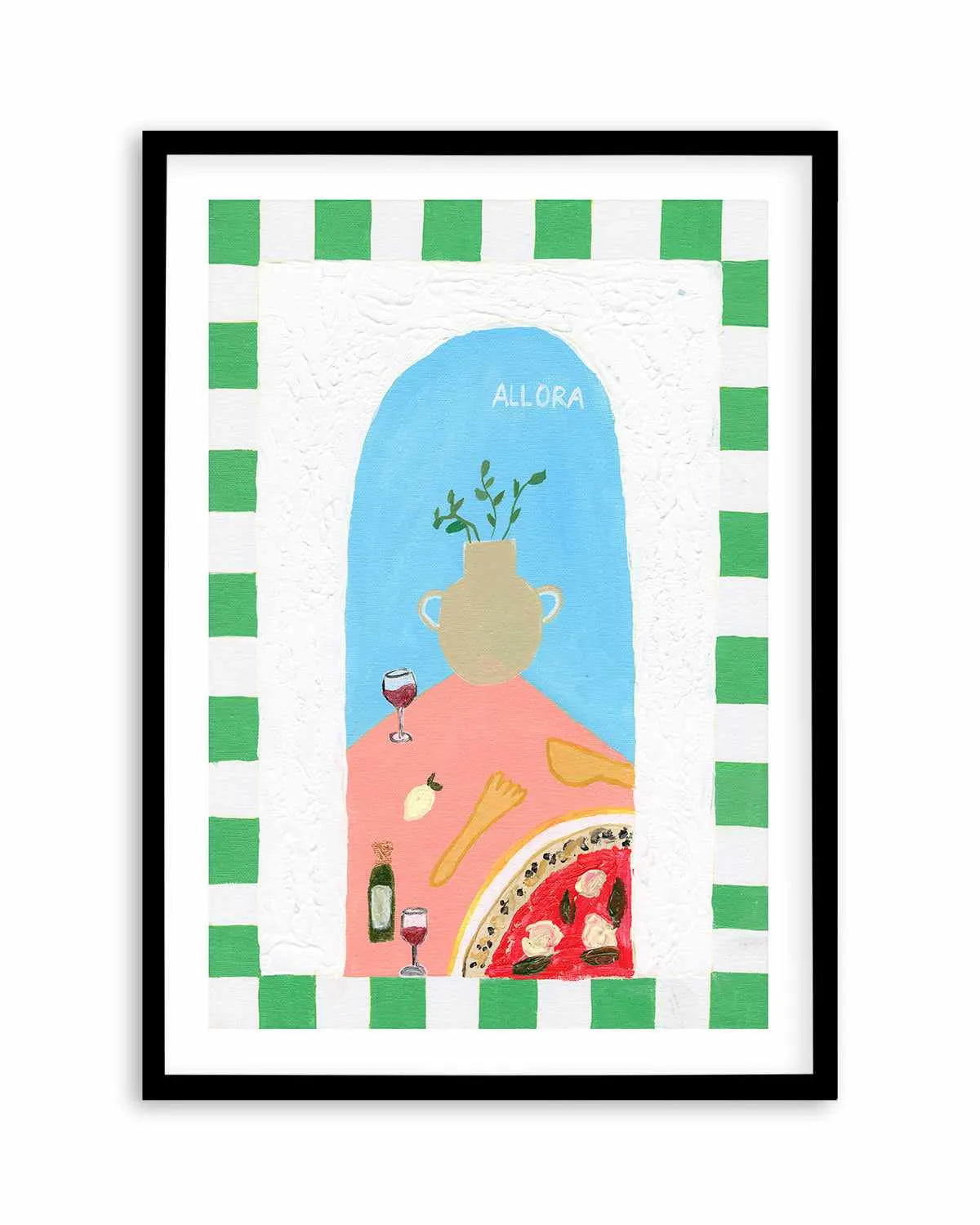 Allora by Britney Turner Art Print from Olive et Oriel where you can shop wallpaper and artworks online