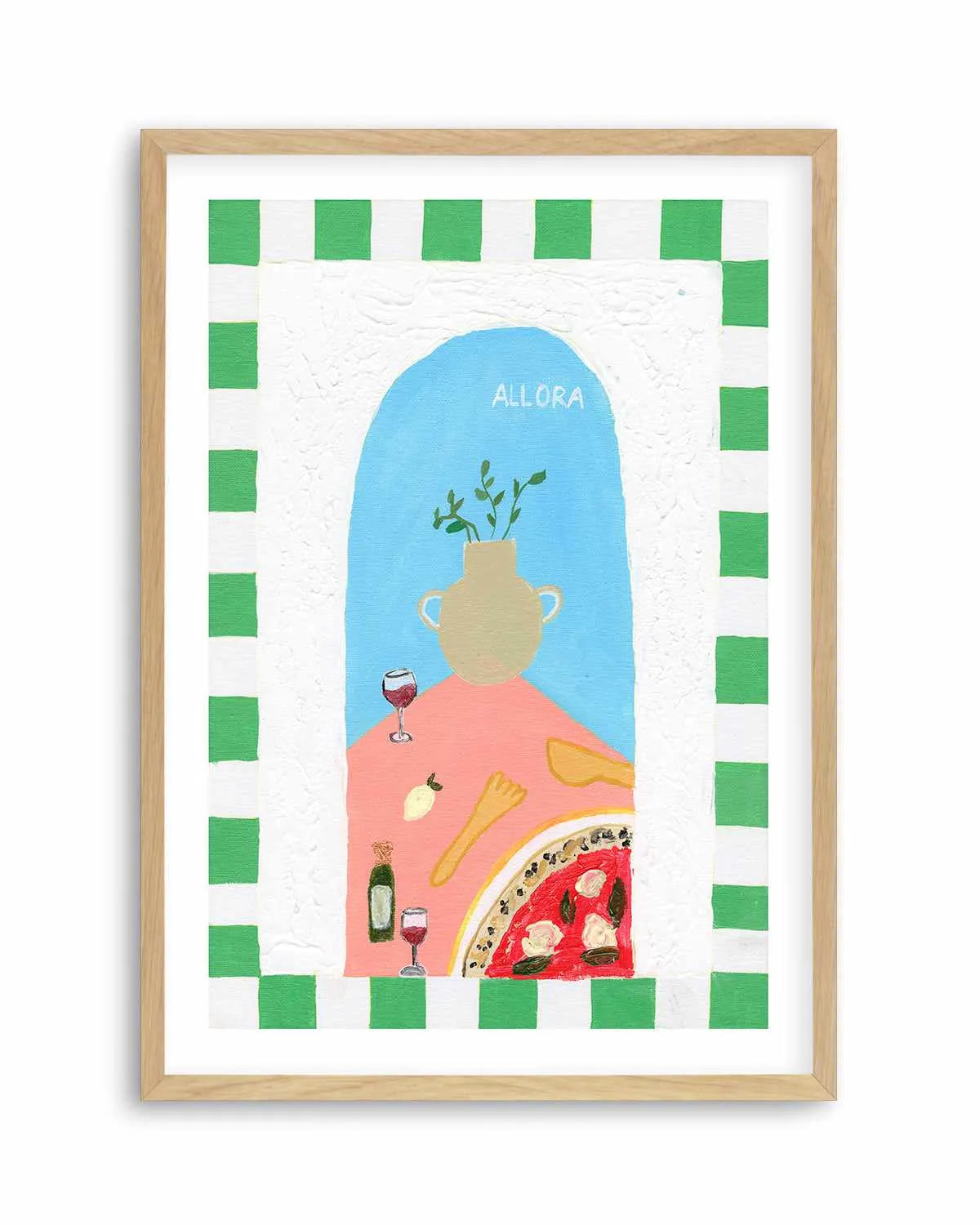 Allora by Britney Turner Art Print from Olive et Oriel where you can shop wallpaper and artworks online