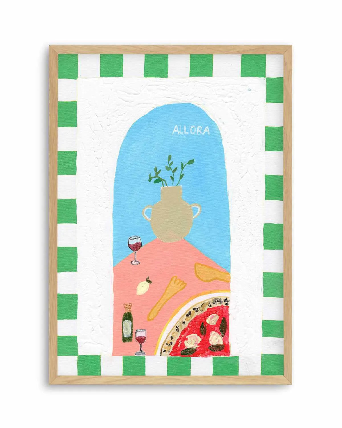 Allora by Britney Turner Art Print from Olive et Oriel where you can shop wallpaper and artworks online