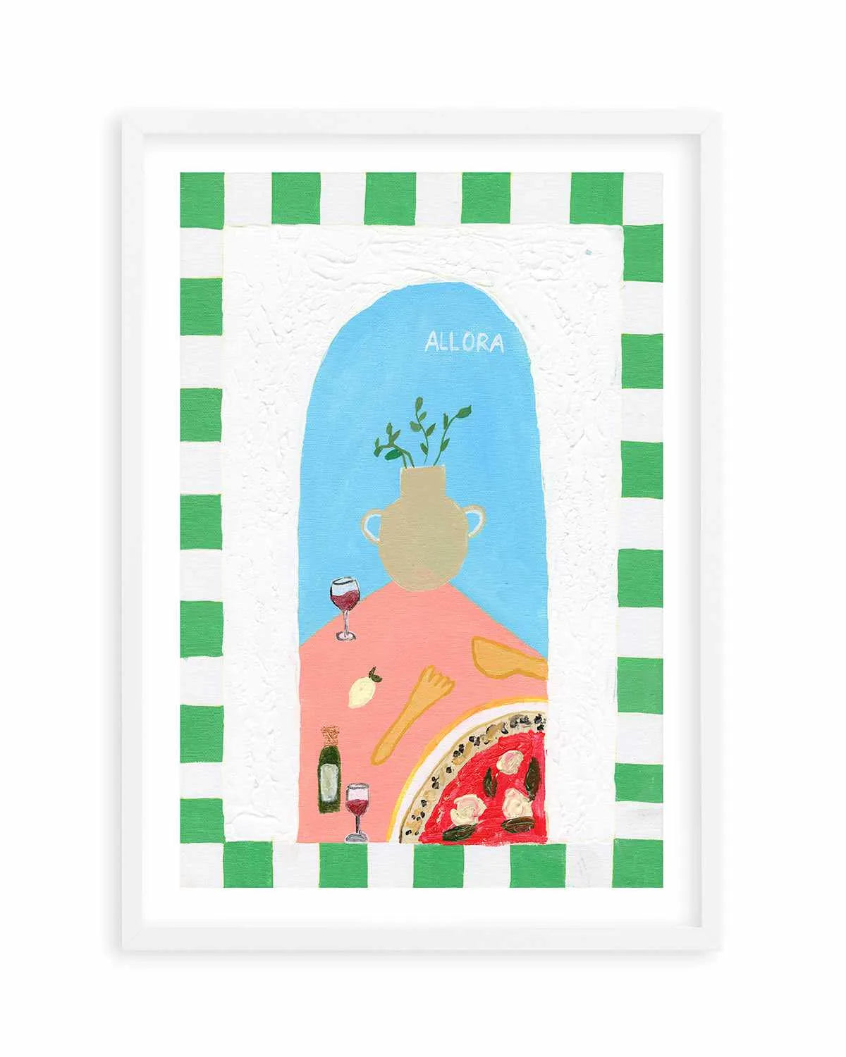 Allora by Britney Turner Art Print from Olive et Oriel where you can shop wallpaper and artworks online