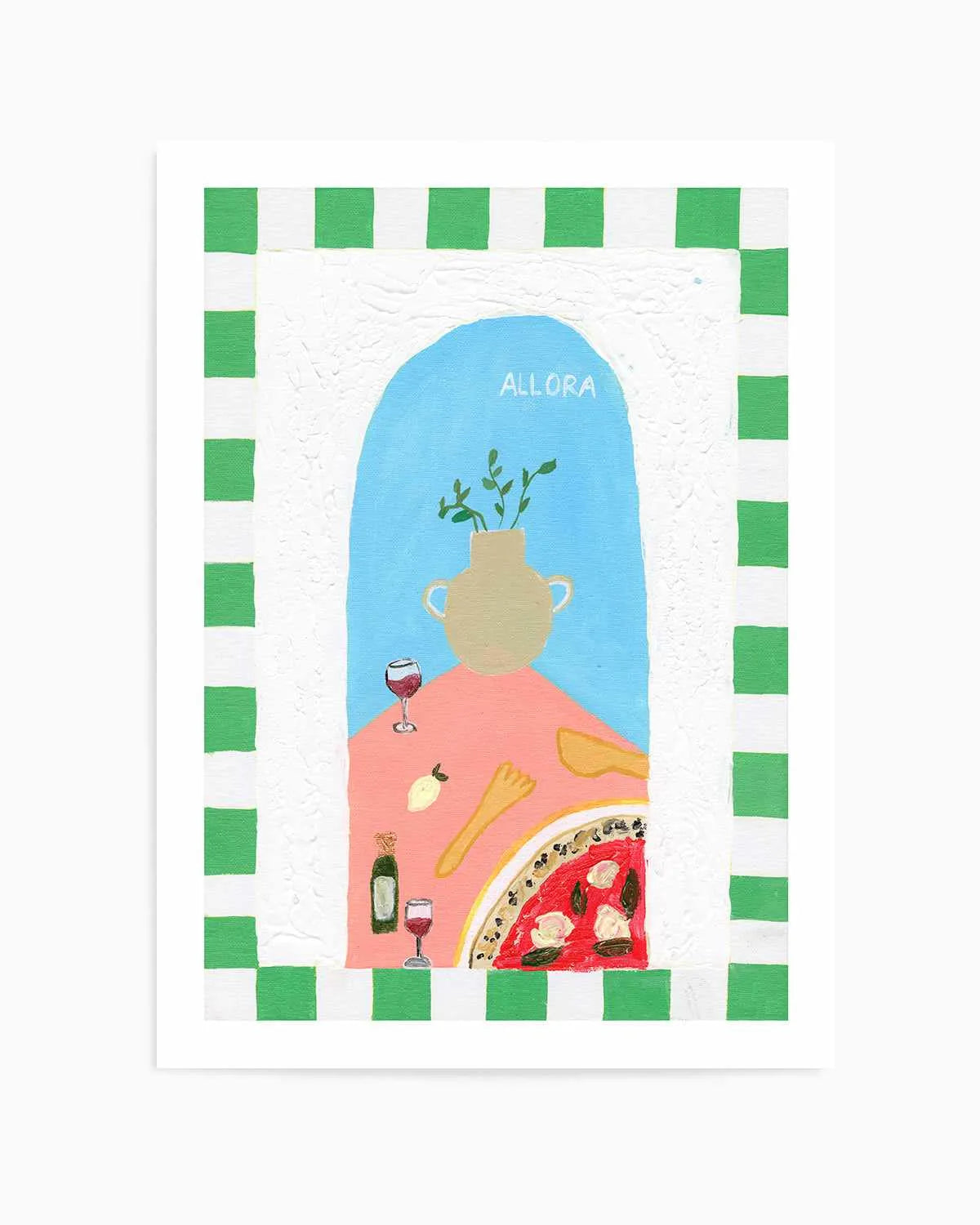 Allora by Britney Turner Art Print from Olive et Oriel where you can shop wallpaper and artworks online