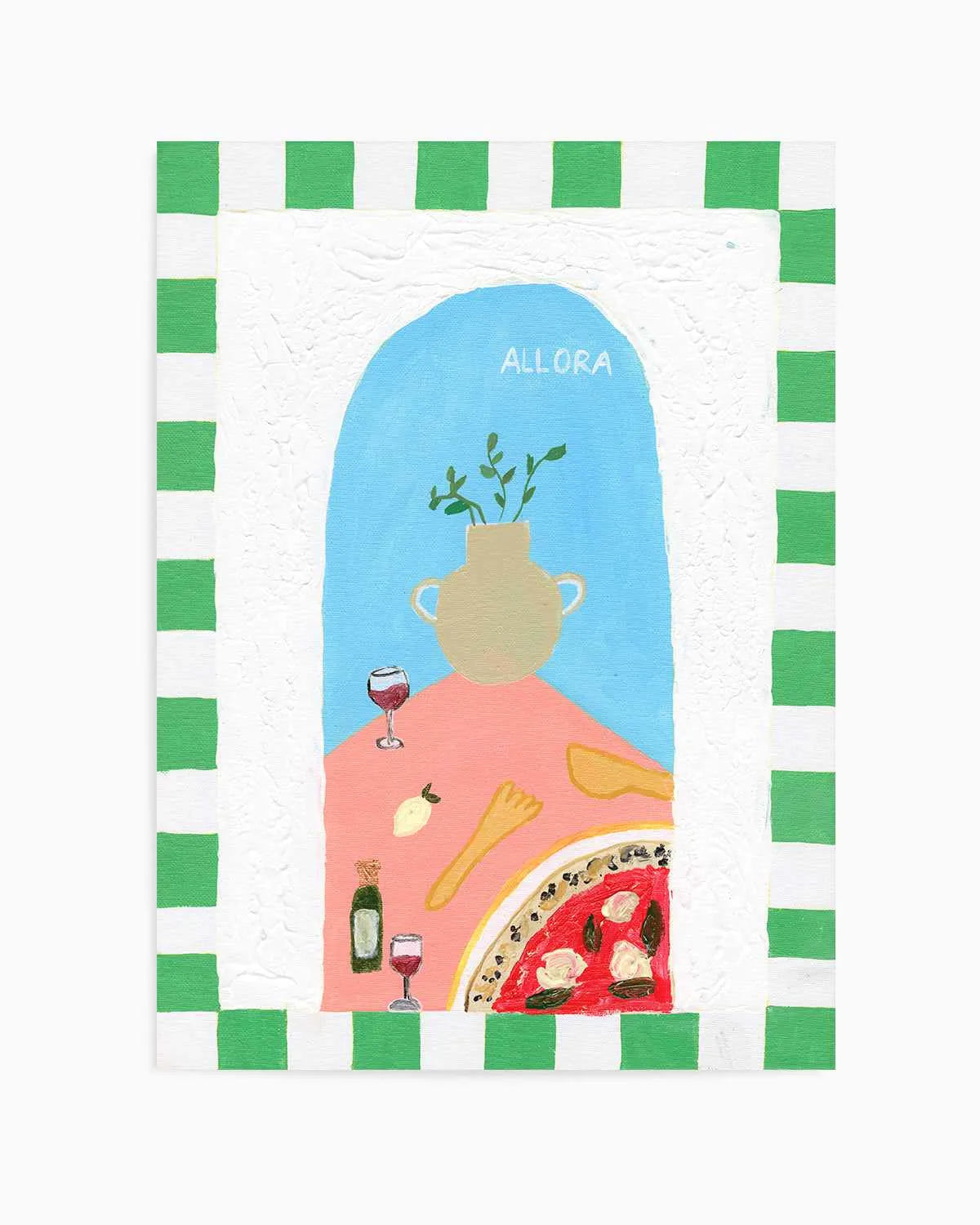 Allora by Britney Turner Art Print from Olive et Oriel where you can shop wallpaper and artworks online