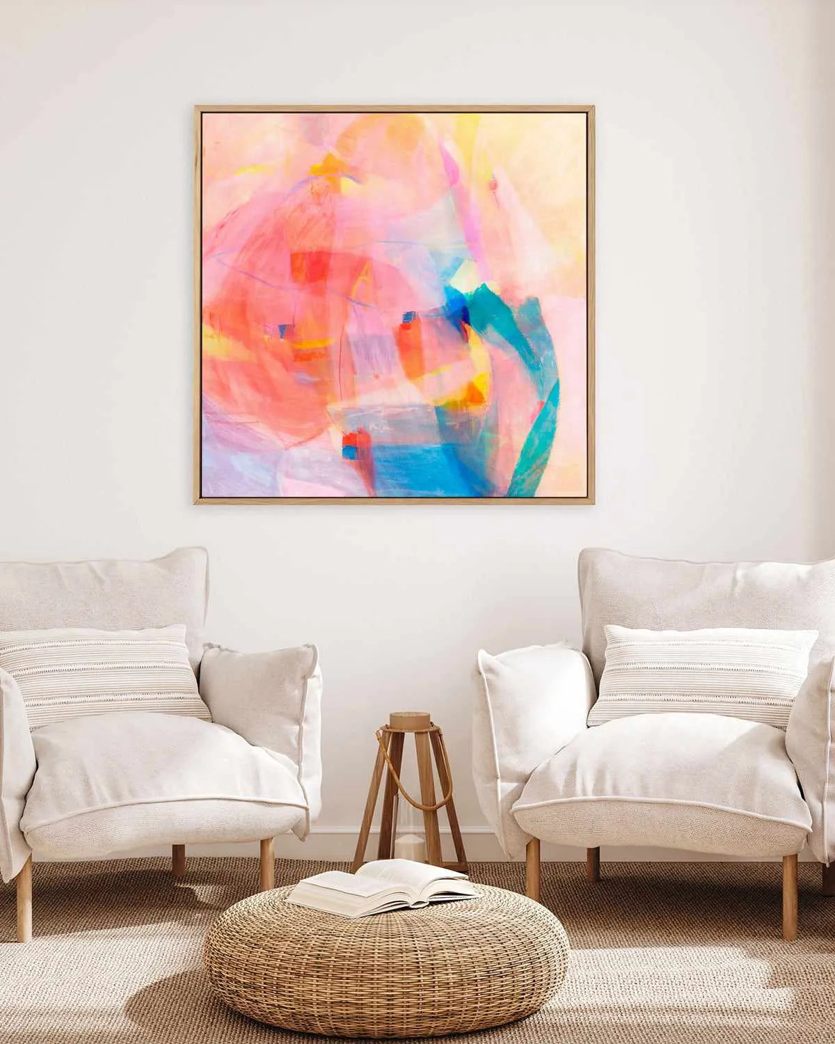 Allure by Antonia Tzenova | Framed Canvas Art Print from Olive et Oriel where you can shop wallpaper and artworks online