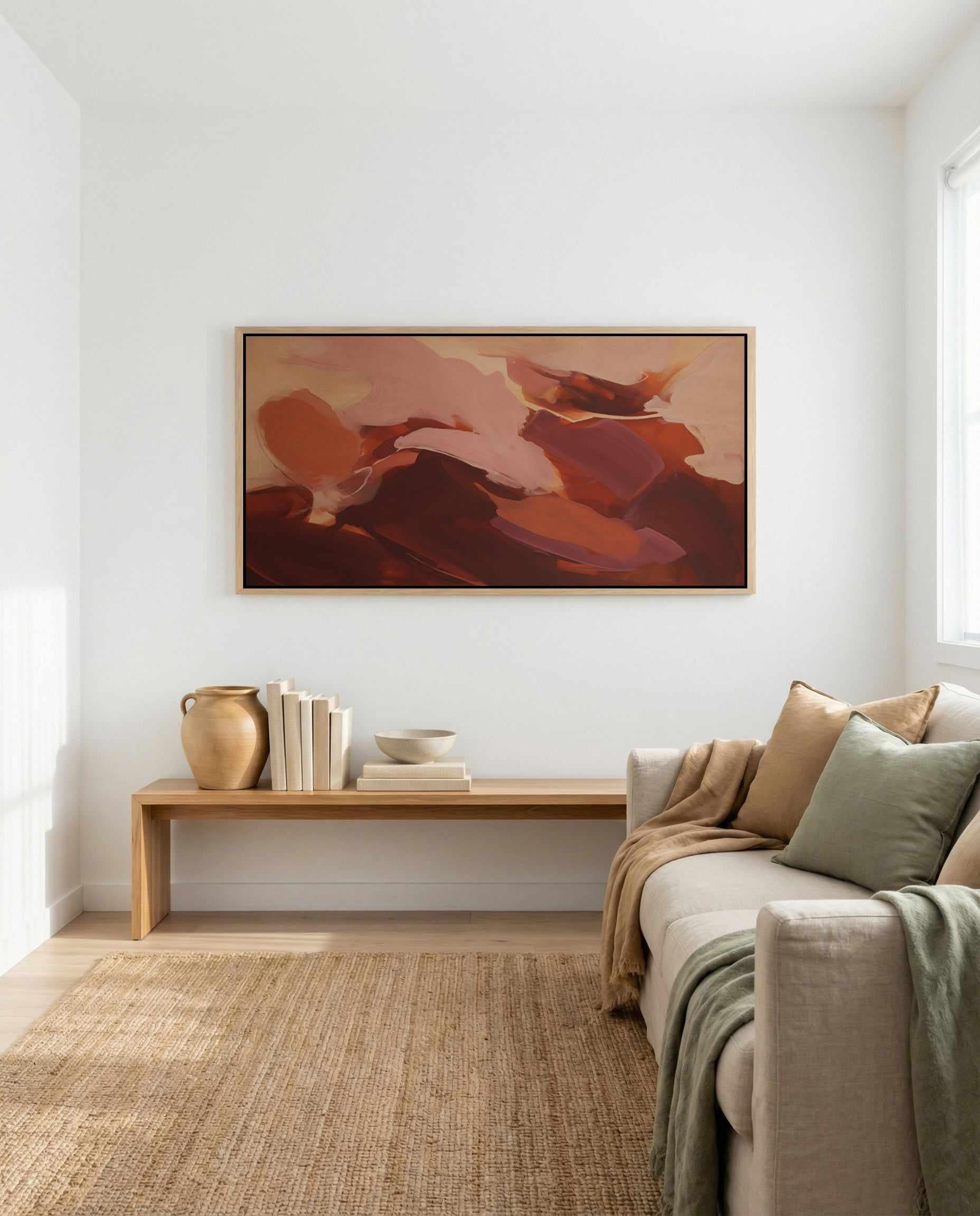Almara II LS | Panoramic Canvas Art Print from Olive et Oriel where you can shop wallpaper and artworks online