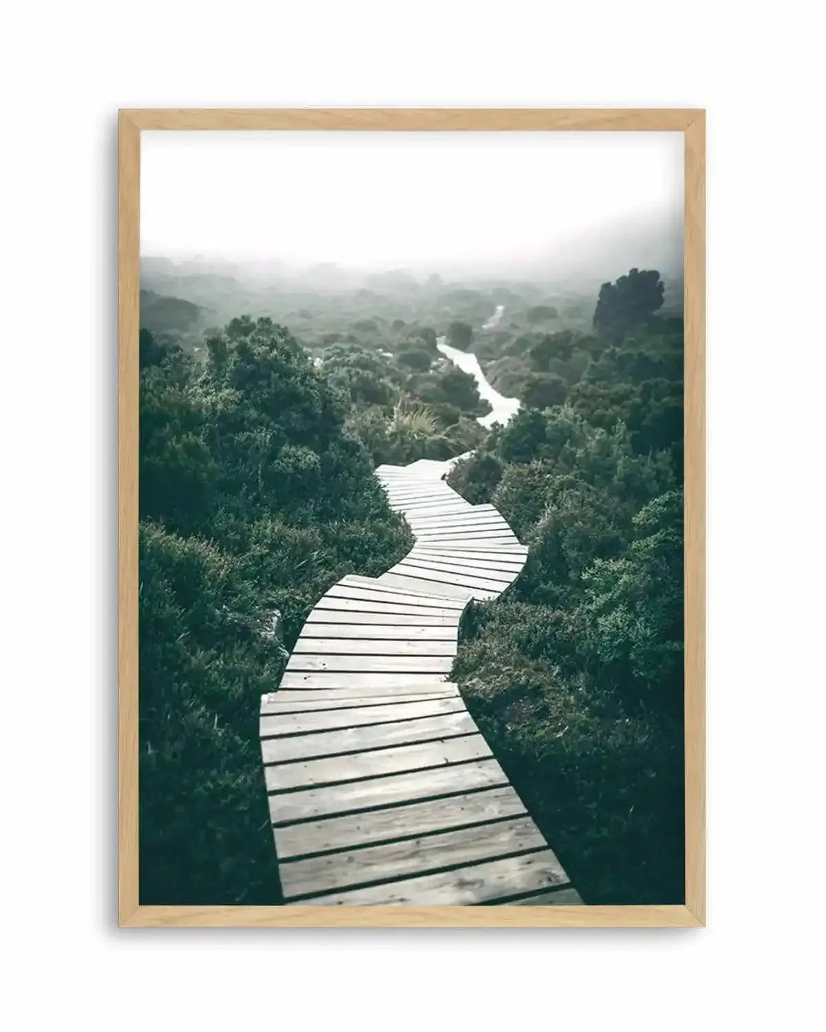 Along The Tracks | Tasmania Art Print from Olive et Oriel where you can shop wallpaper and artworks online