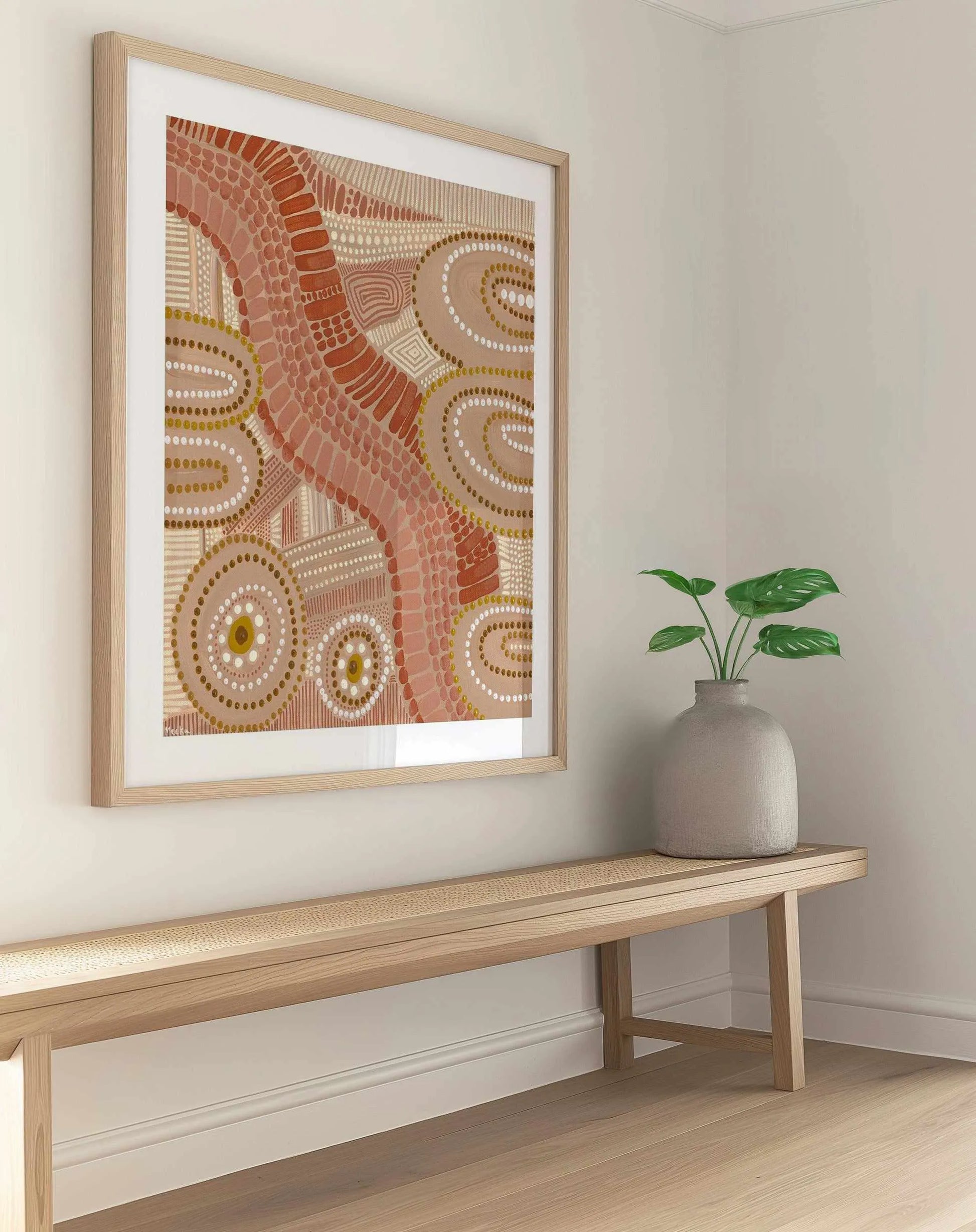 Along the River By Domica Hill | Art Print from Olive et Oriel where you can shop wallpaper and artworks online