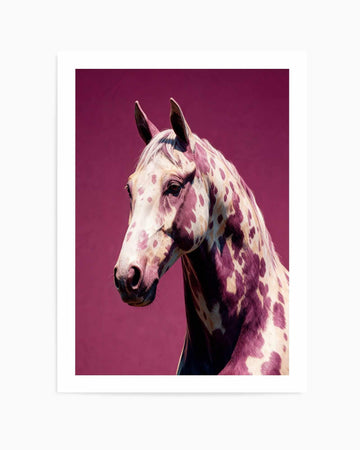 Atlas Horse | Art Print from Olive et Oriel where you can shop wallpaper and artworks online