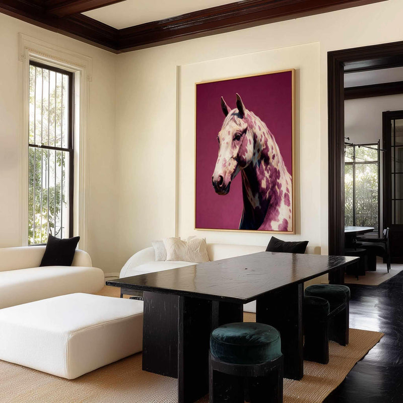 Atlas Horse | Framed Canvas Art Print from Olive et Oriel where you can shop wallpaper and artworks online