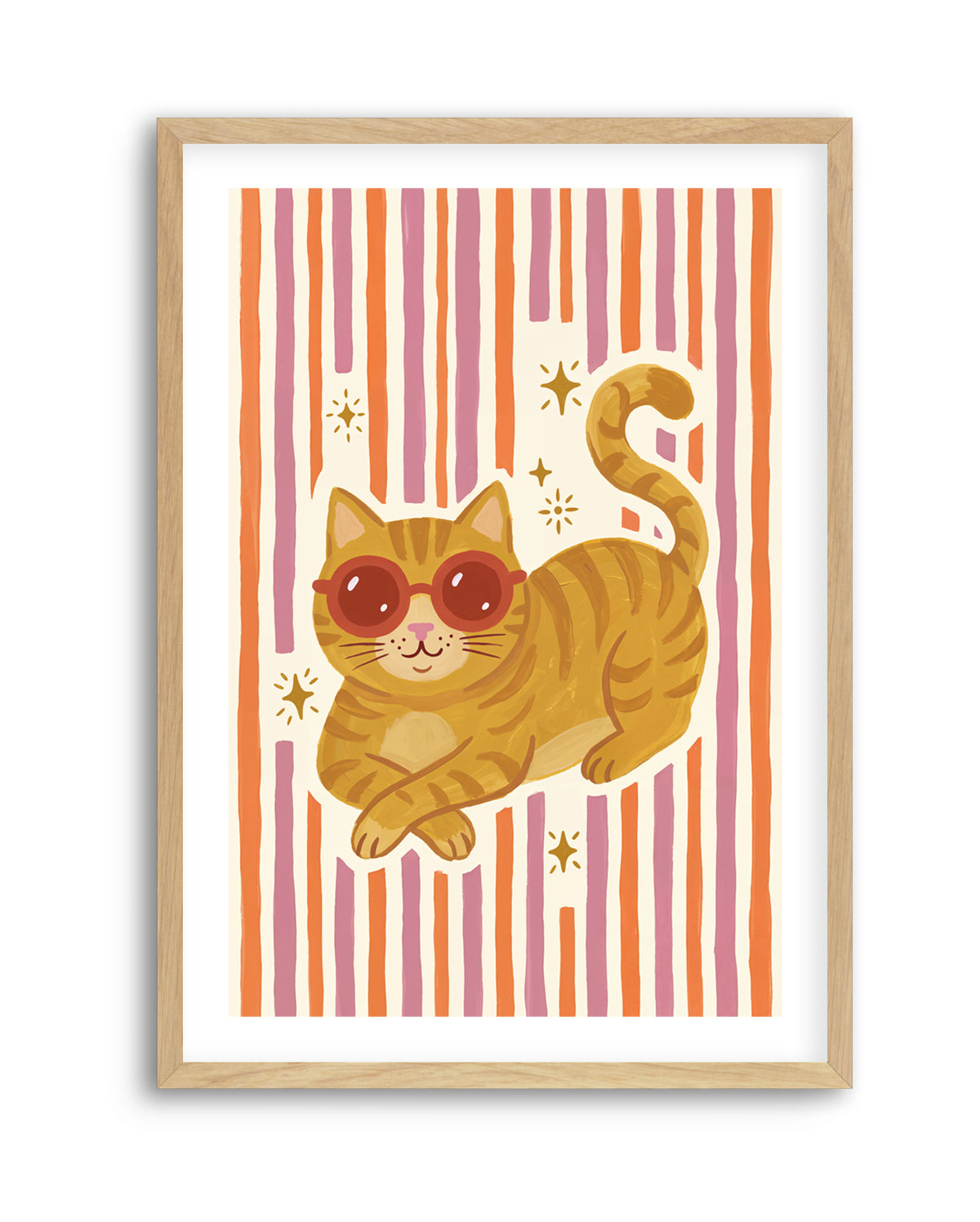 Always Cool Cat | Art Print