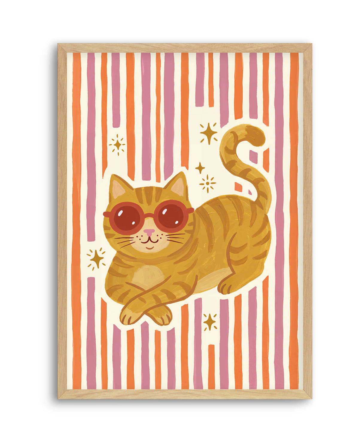 Always Cool Cat | Art Print