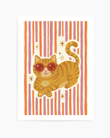 Always Cool Cat | Art Print