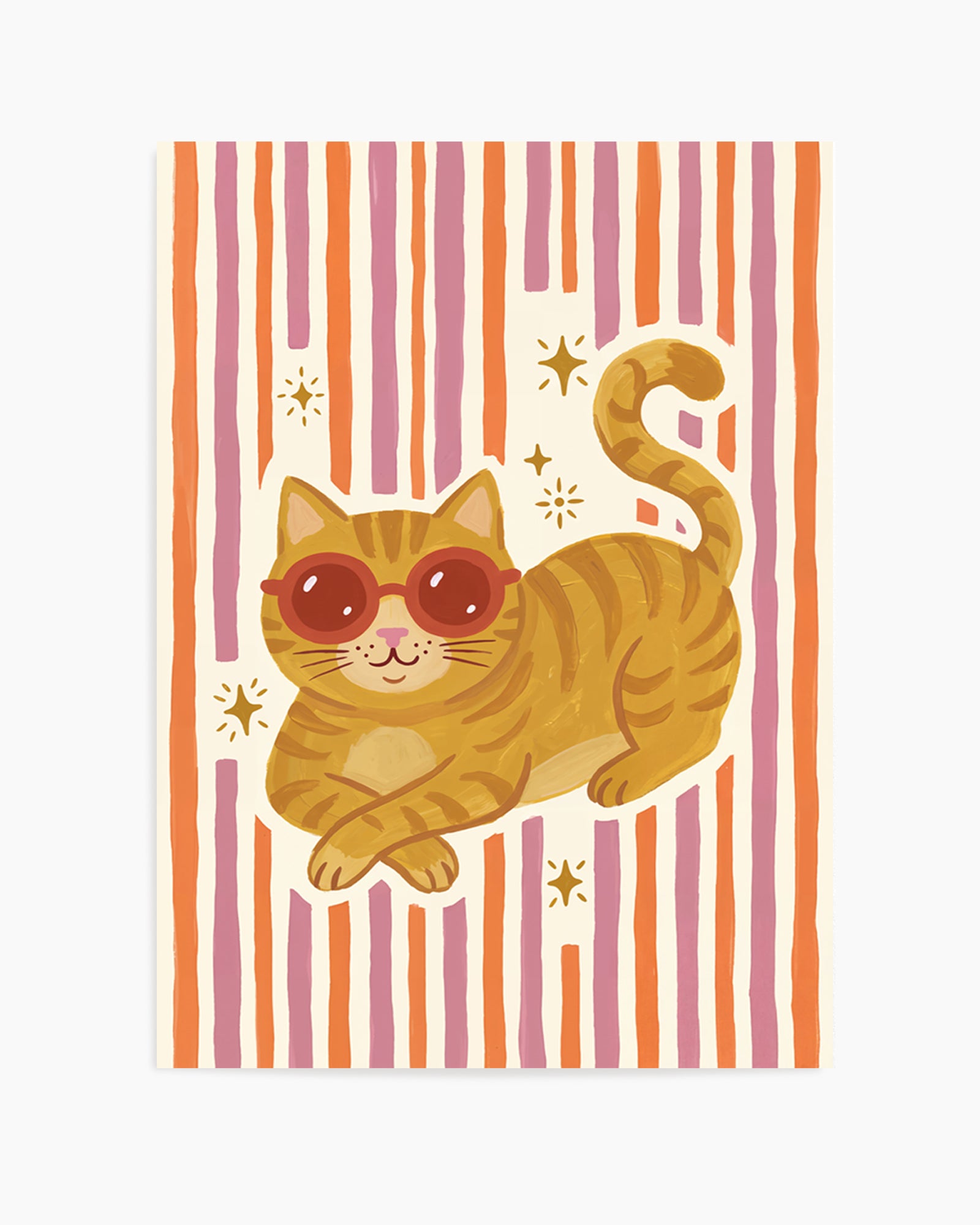 Always Cool Cat | Art Print