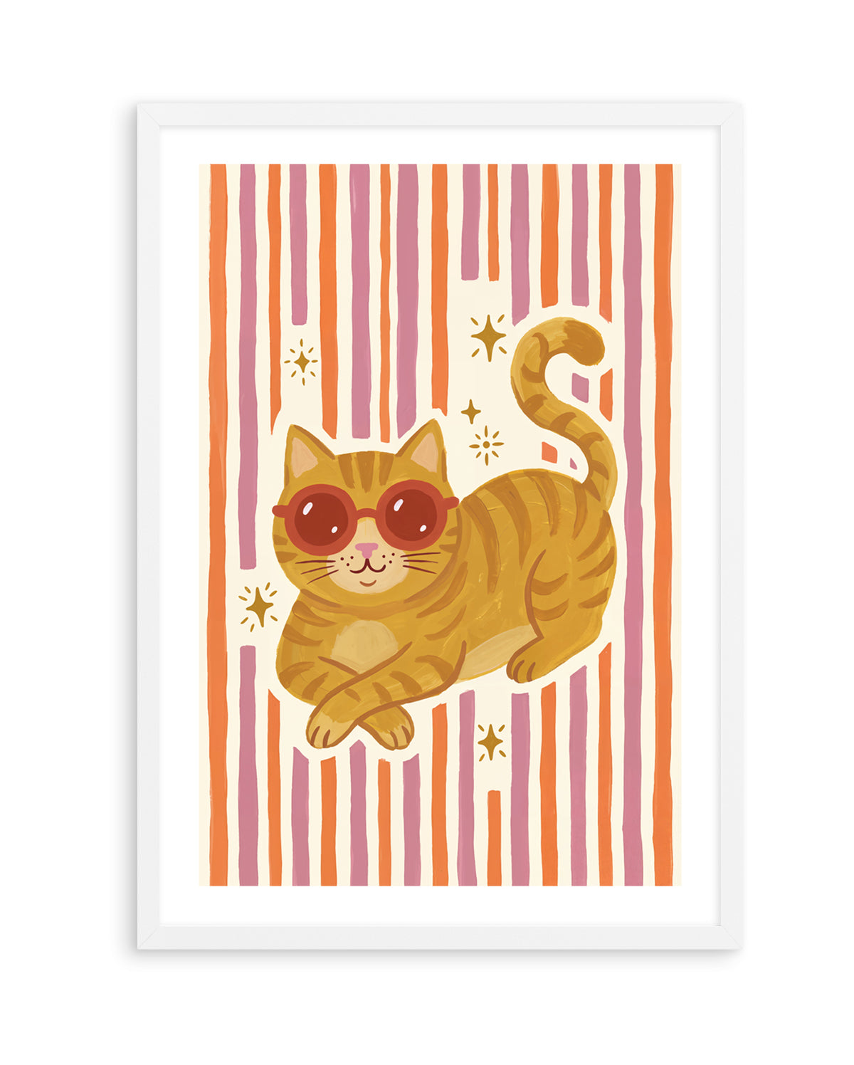 Always Cool Cat | Art Print