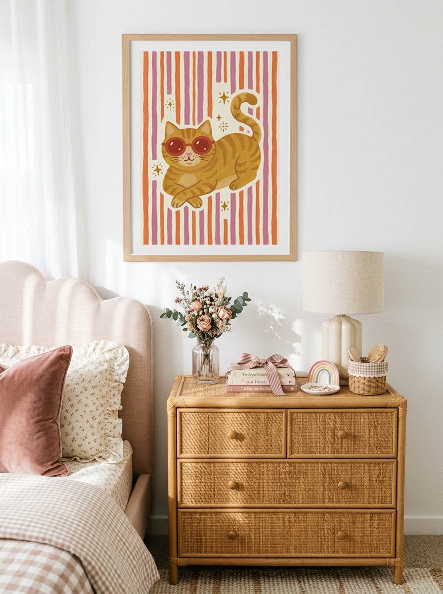 Always Cool Cat | Art Print