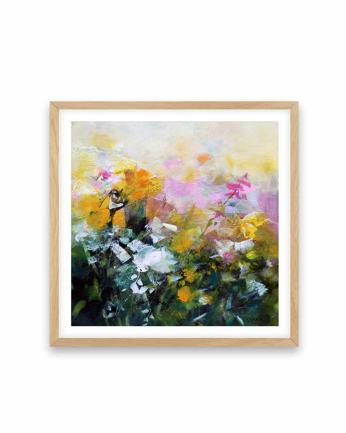 Always Flowers by Marianne Quinzin Art Print