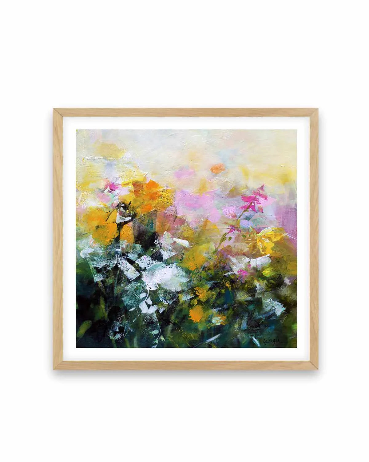Always Flowers by Marianne Quinzin Art Print from Olive et Oriel where you can shop wallpaper and artworks online