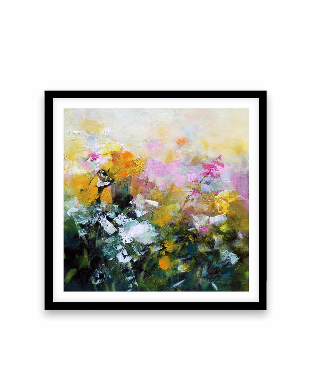 Always Flowers by Marianne Quinzin Art Print