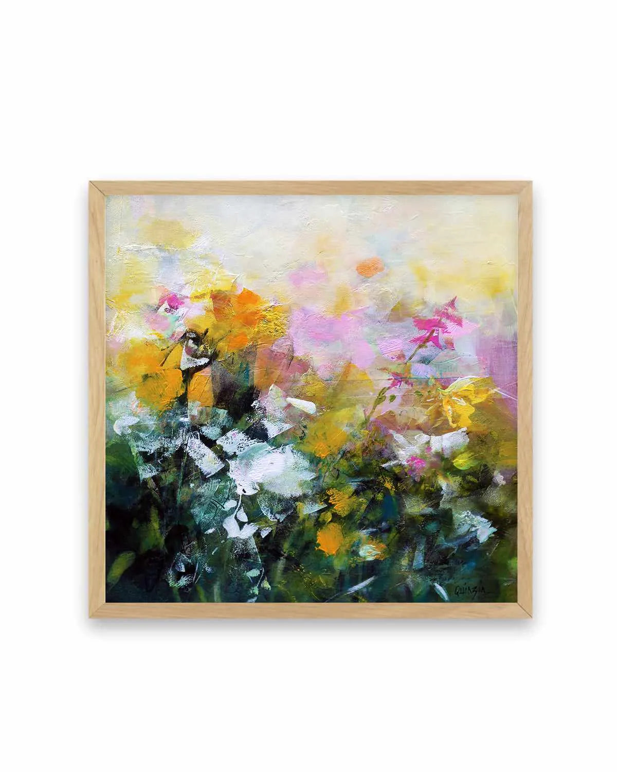 Always Flowers by Marianne Quinzin Art Print from Olive et Oriel where you can shop wallpaper and artworks online