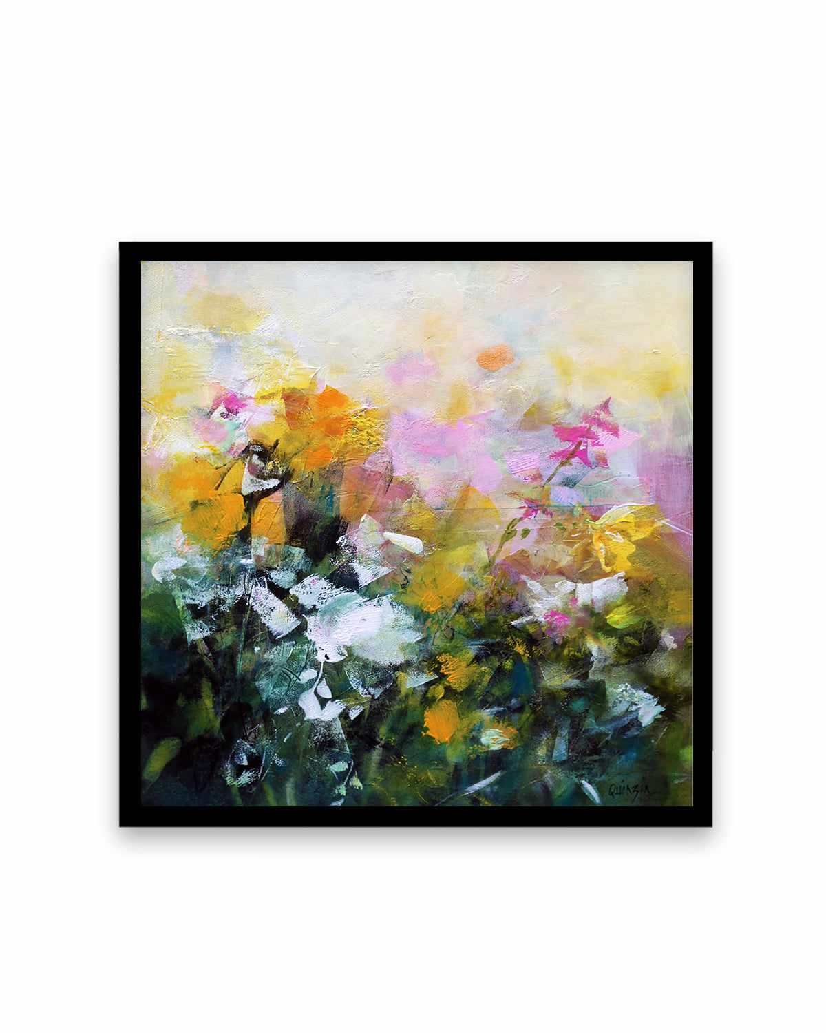 Always Flowers by Marianne Quinzin Art Print