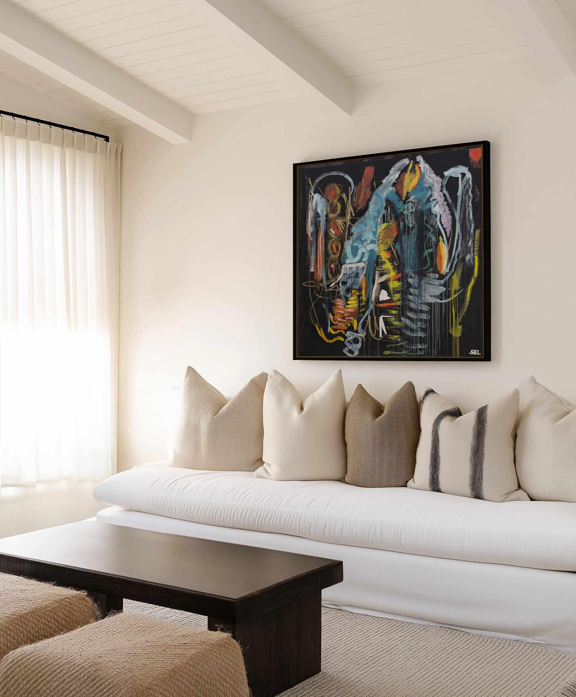 Always Light by Svend Kindt-Larsen | Framed Canvas Art Print from Olive et Oriel where you can shop wallpaper and artworks online