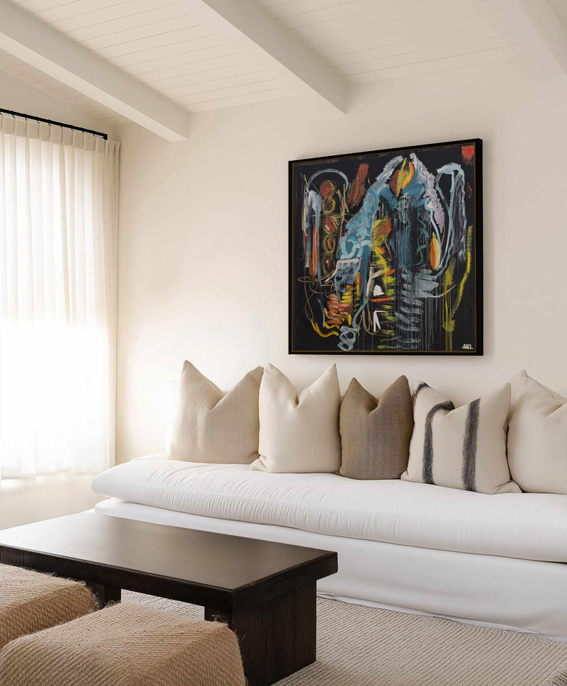 Always Light by Svend Kindt-Larsen | Framed Canvas Art Print from Olive et Oriel where you can shop wallpaper and artworks online