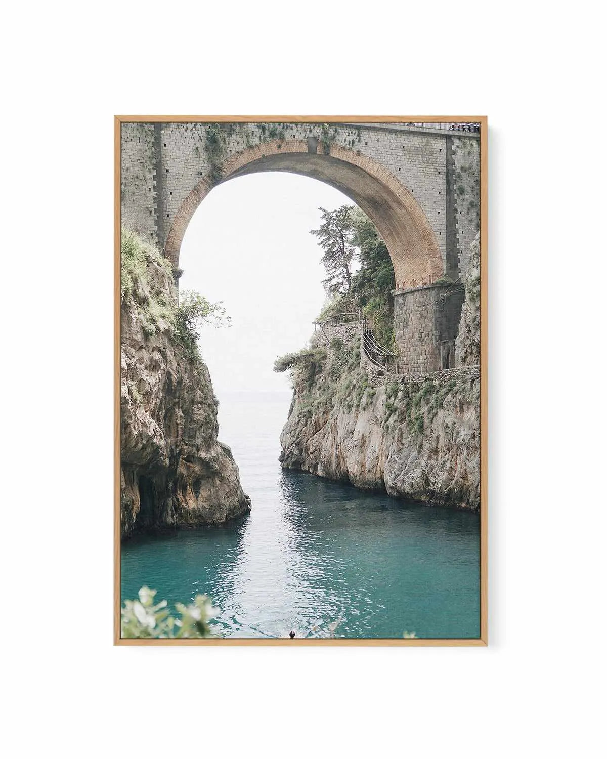 Amalfi Arch by Renee Rae | Framed Canvas Art Print from Olive et Oriel where you can shop wallpaper and artworks online