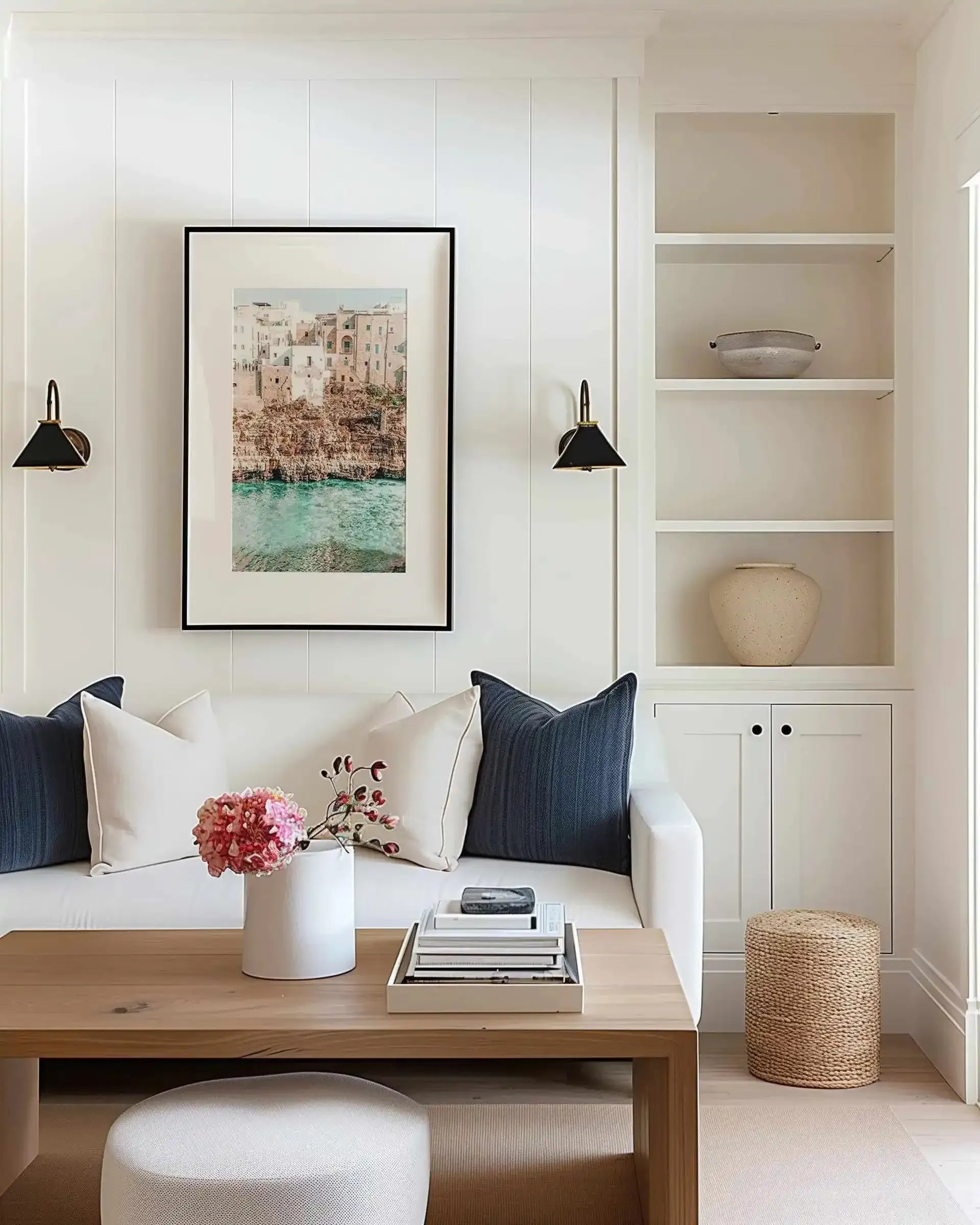 Amalfi Bliss No 1 Art Print from Olive et Oriel where you can shop wallpaper and artworks online