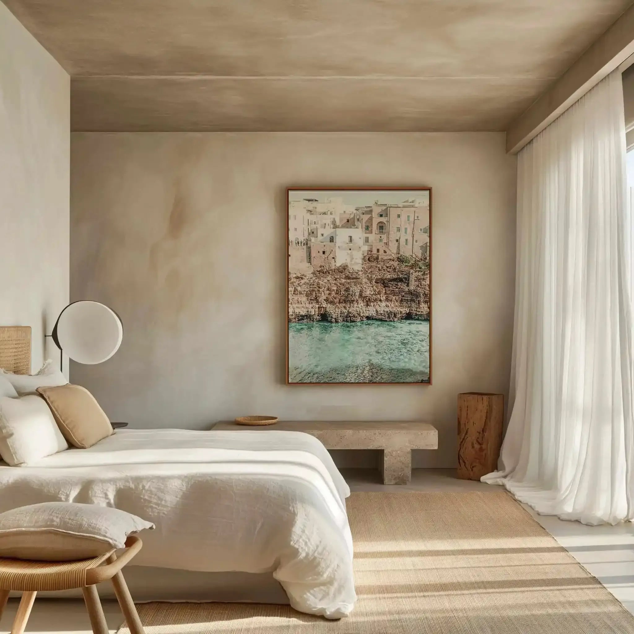 Amalfi Bliss No 1 | Framed Canvas Art Print from Olive et Oriel where you can shop wallpaper and artworks online