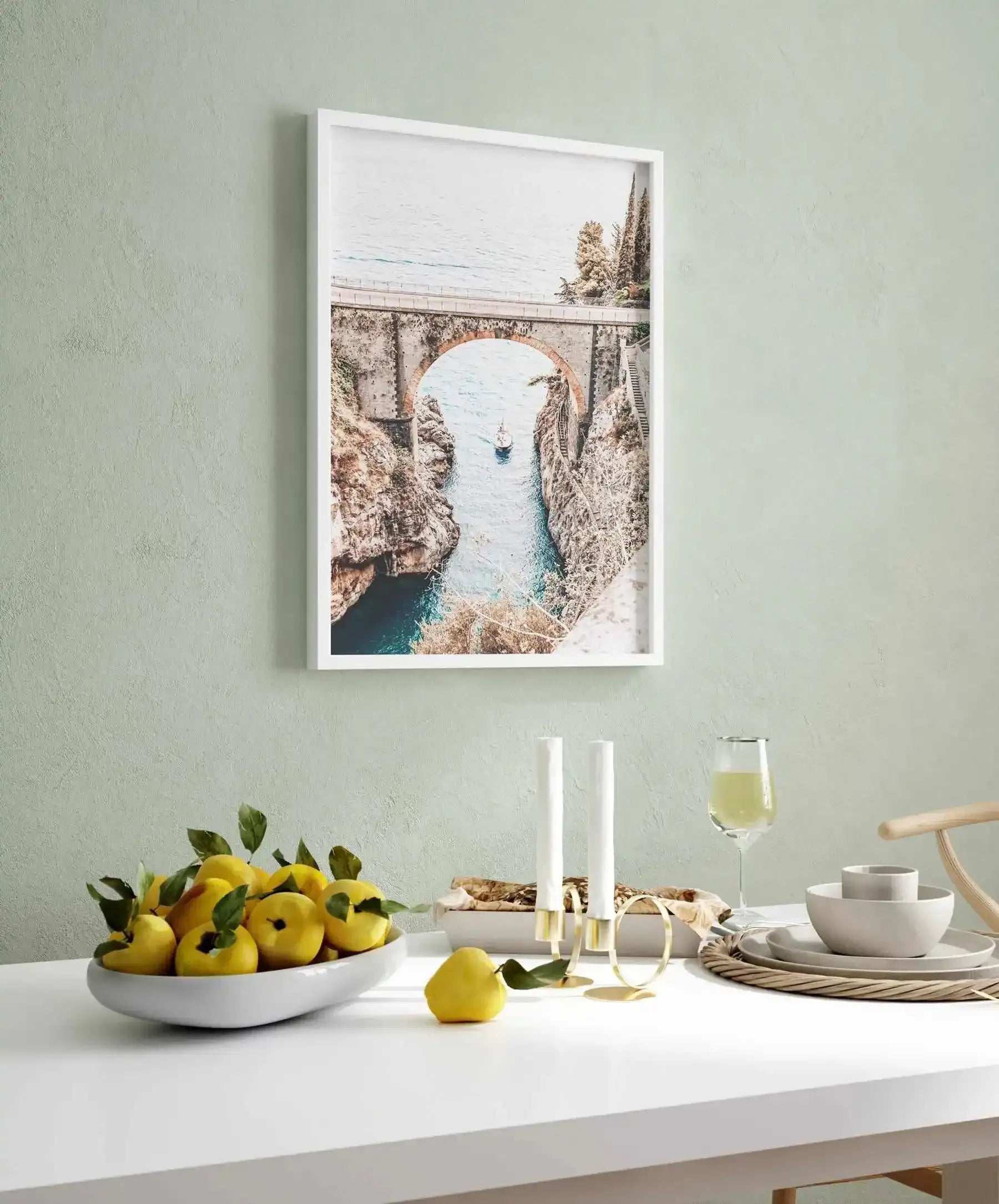 Amalfi Coast Art Print-PRINT-Olive et Oriel-Olive et Oriel-Buy-Australian-Art-Prints-Online-with-Olive-et-Oriel-Your-Artwork-Specialists-Austrailia-Decorate-With-Coastal-Photo-Wall-Art-Prints-From-Our-Beach-House-Artwork-Collection-Fine-Poster-and-Framed-Artwork