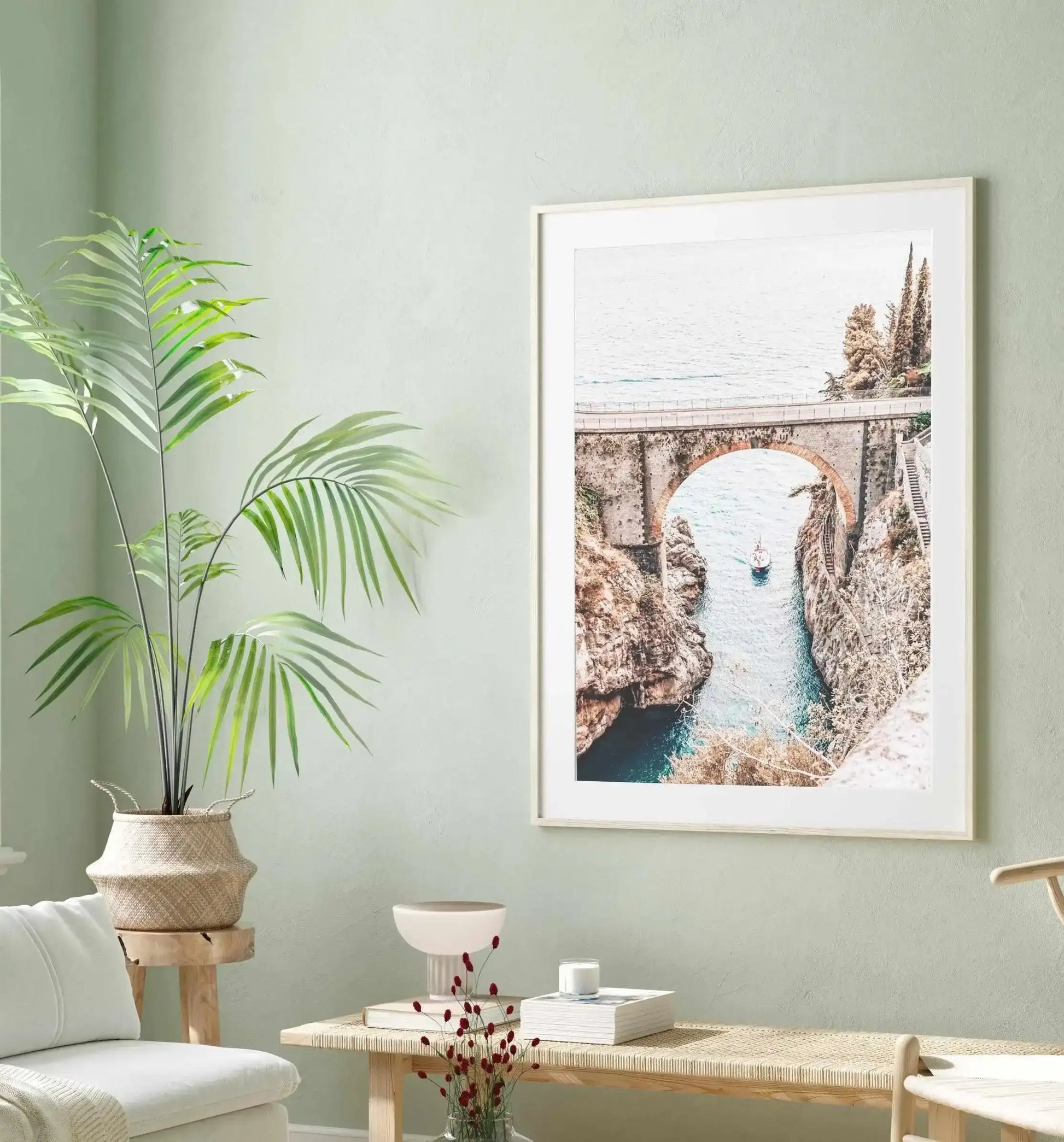 Amalfi Coast Art Print-PRINT-Olive et Oriel-Olive et Oriel-Buy-Australian-Art-Prints-Online-with-Olive-et-Oriel-Your-Artwork-Specialists-Austrailia-Decorate-With-Coastal-Photo-Wall-Art-Prints-From-Our-Beach-House-Artwork-Collection-Fine-Poster-and-Framed-Artwork