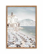 Amalfi Coast Life III Art Print