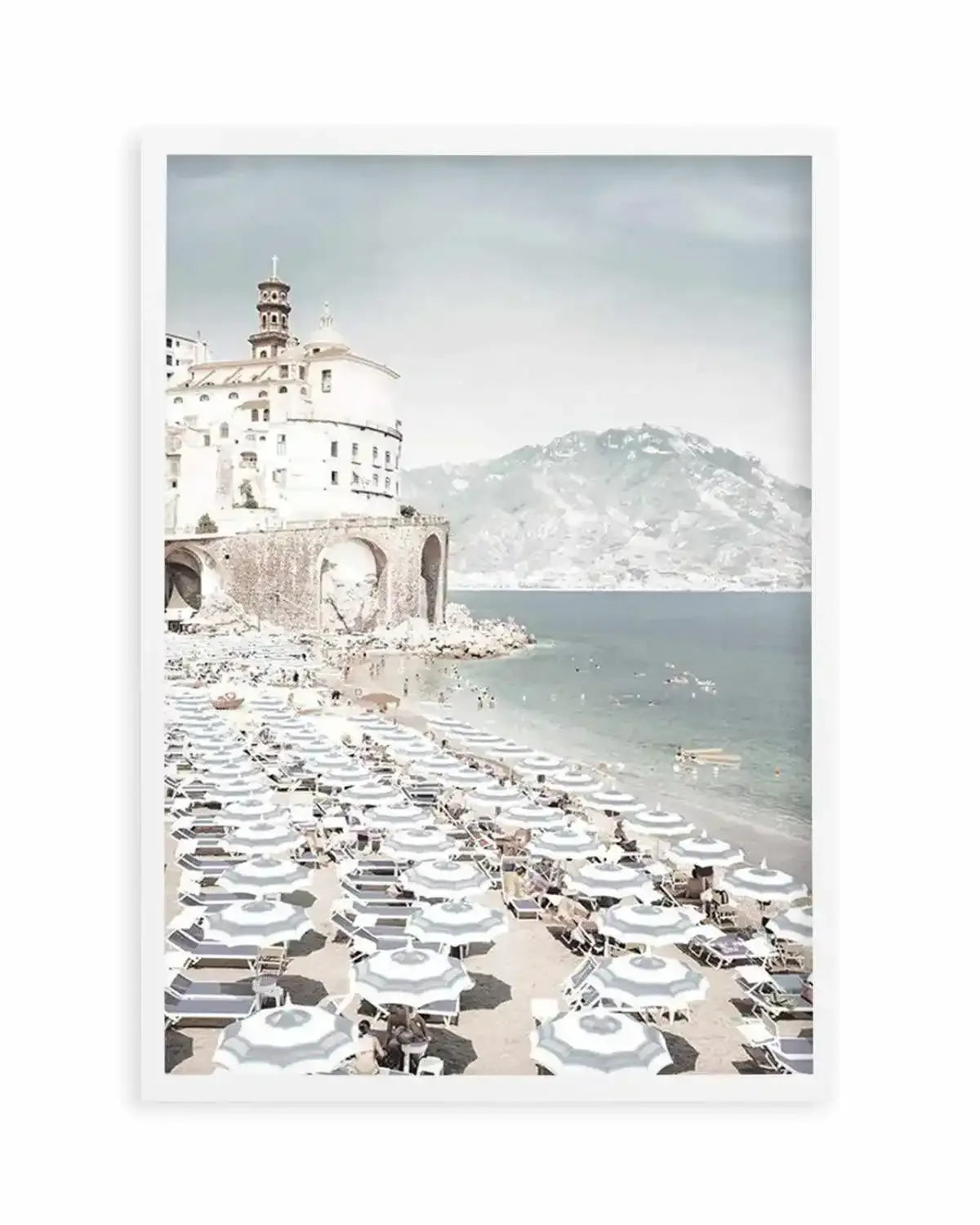 Amalfi Coast Life III Art Print from Olive et Oriel where you can shop wallpaper and artworks online