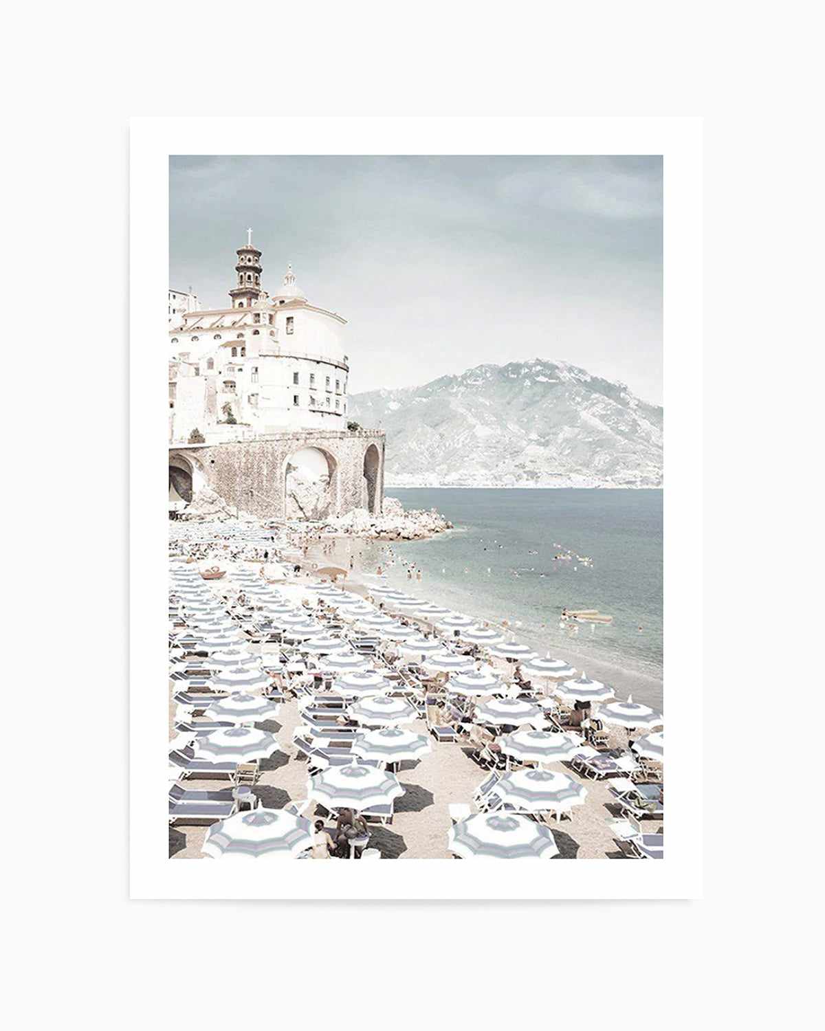 Amalfi Coast Life III Art Print