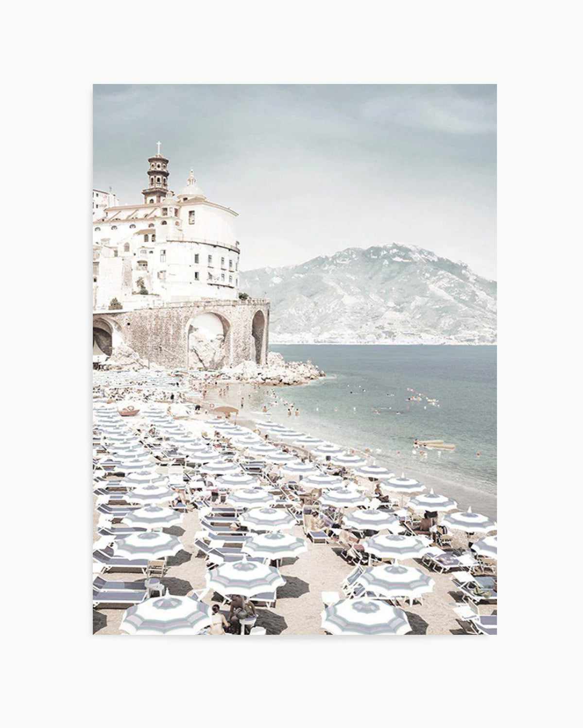 Amalfi Coast Life III Art Print