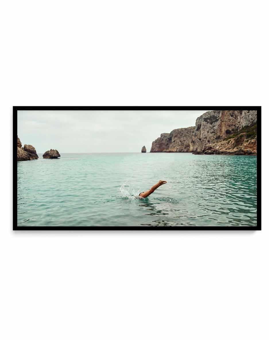Amalfi Dive LS | Panoramic Art Print