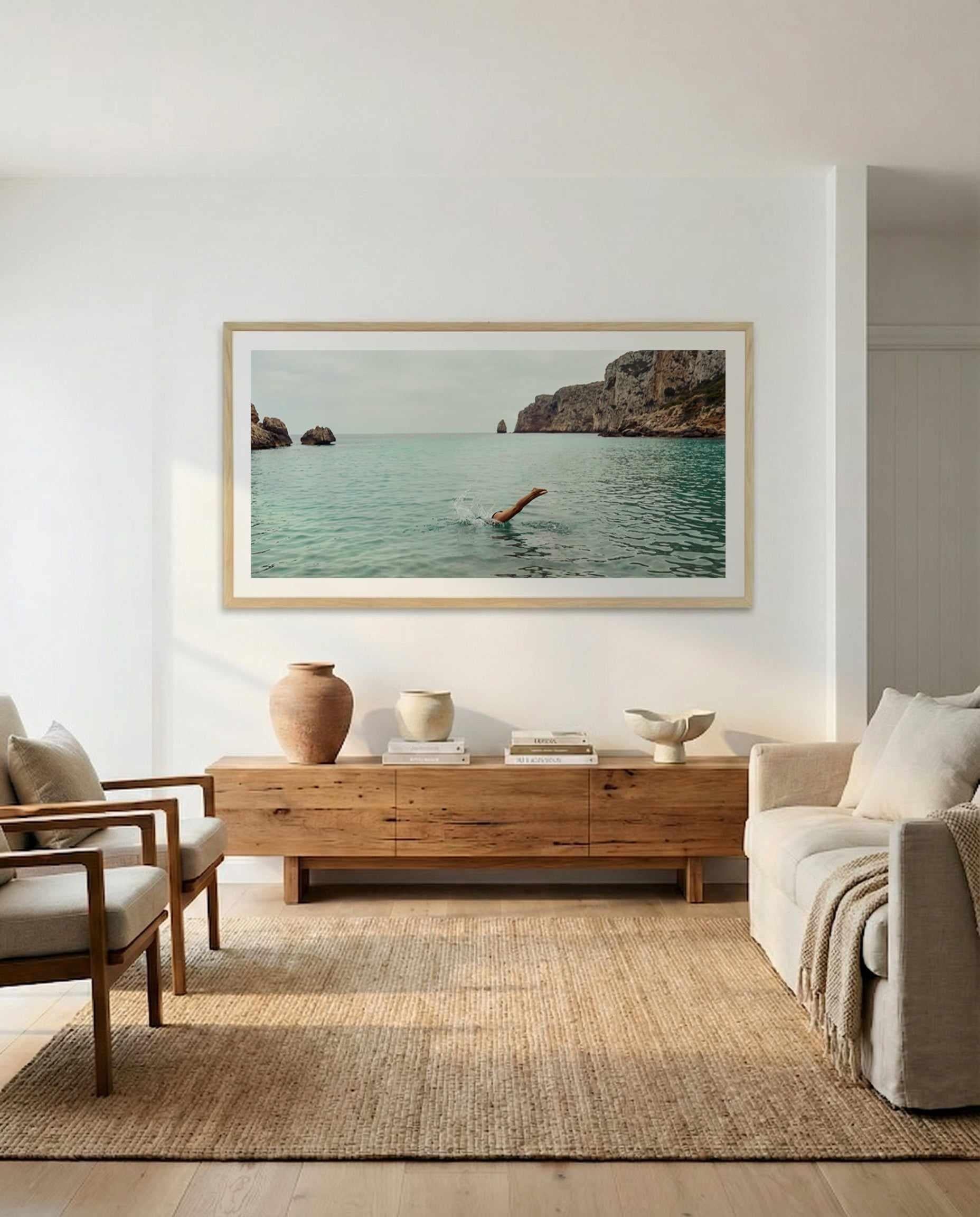 Amalfi Dive LS | Panoramic Art Print