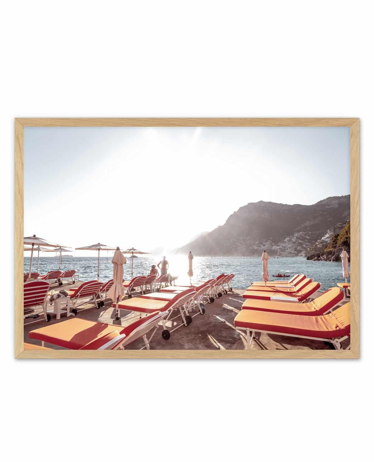 Amalfi Forever by Teigan Geercke | Art Print from Olive et Oriel where you can shop wallpaper and artworks online