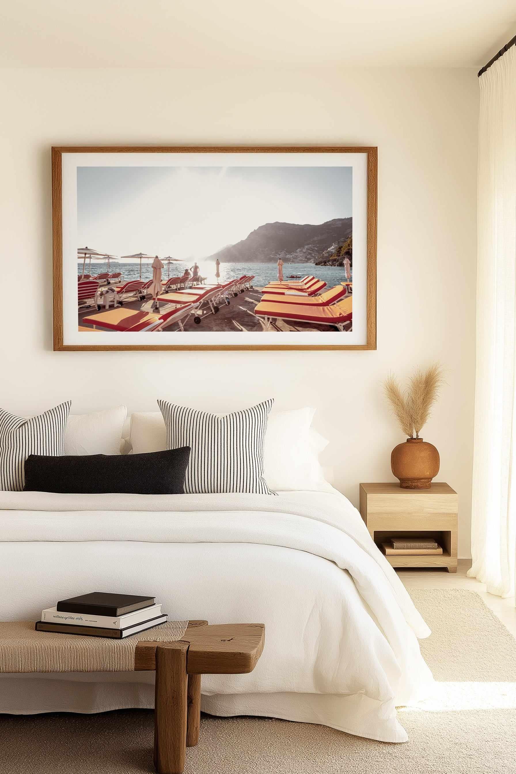 Amalfi Forever by Teigan Geercke | Art Print from Olive et Oriel where you can shop wallpaper and artworks online