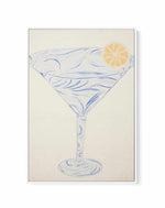 Amalfi Martini | Framed Canvas Art Print