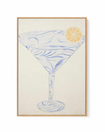 Amalfi Martini | Framed Canvas Art Print