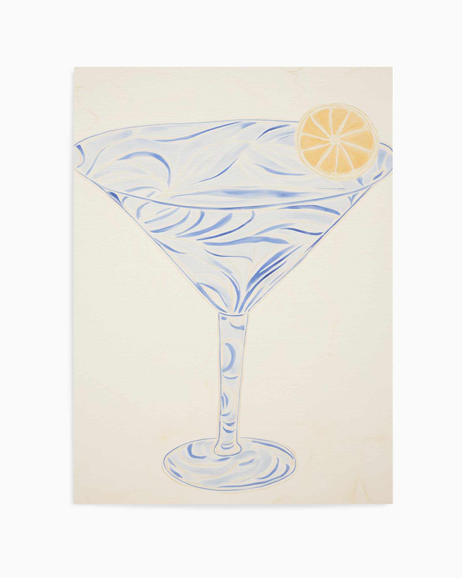 Amalfi Martini | Art Print