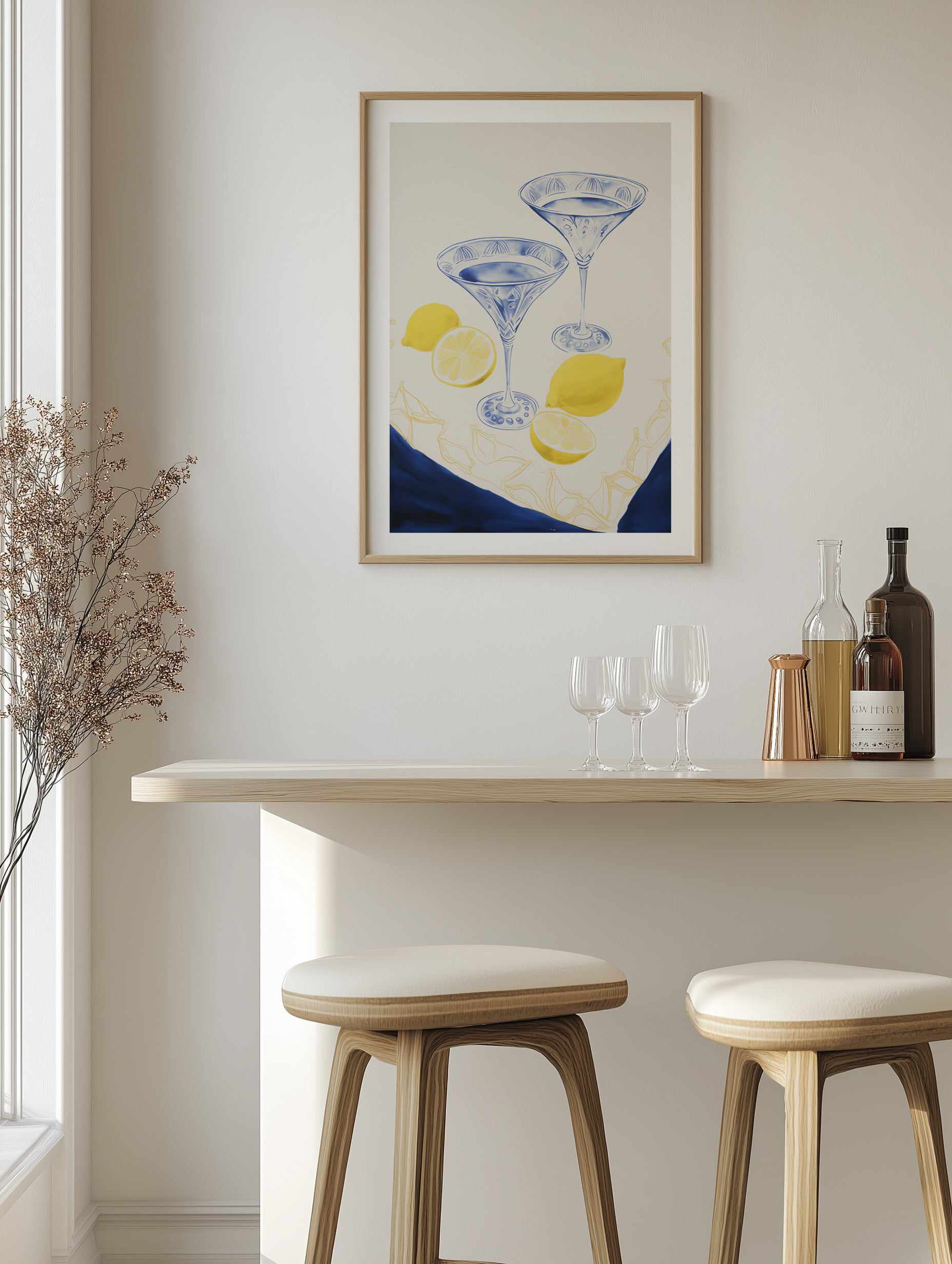 Amalfi Martini II | Art Print