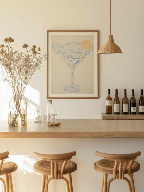 Amalfi Martini | Art Print