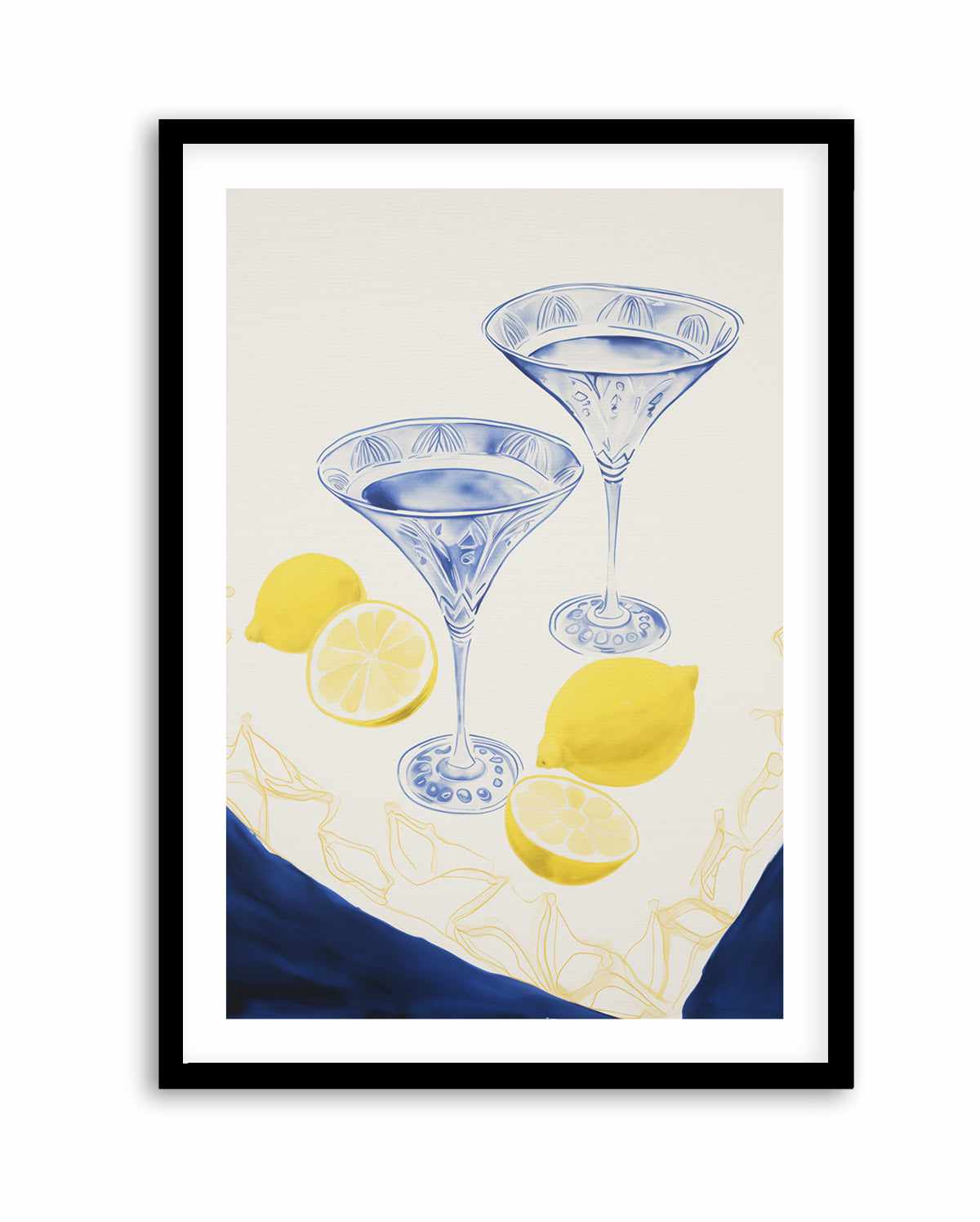 Amalfi Martini II | Art Print